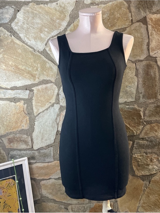 wild fable Dresses & Skirts - Wild Fable Black Bodycon Mini Dress Stretch Fitted Minimal Basic